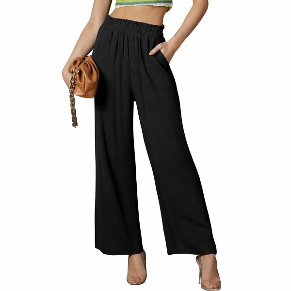 Summer New Solid Color Loose Women's Casual Trousers - Image 8
