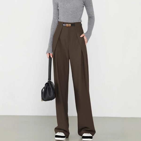 Women's Polyester Idle Style High-grade Suit Pants - Image 2