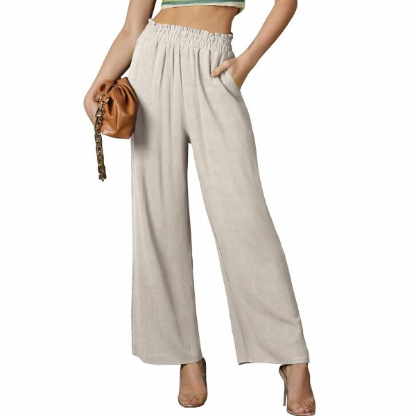 Summer New Solid Color Loose Women's Casual Trousers - Image 6