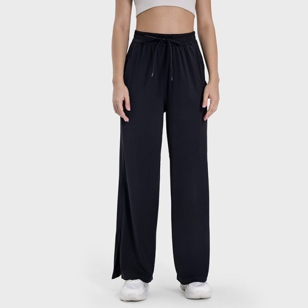 Loose Yoga Pants Side Pocket Leisure - Image 9