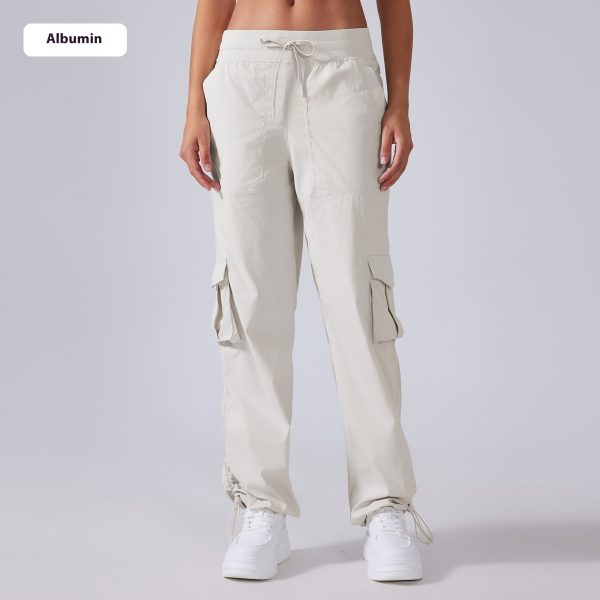 Multi-pocket Wide-leg Workwear Casual Pants - Image 6
