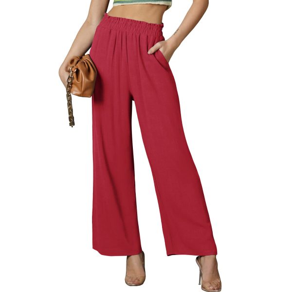 Summer New Solid Color Loose Women's Casual Trousers - Image 9