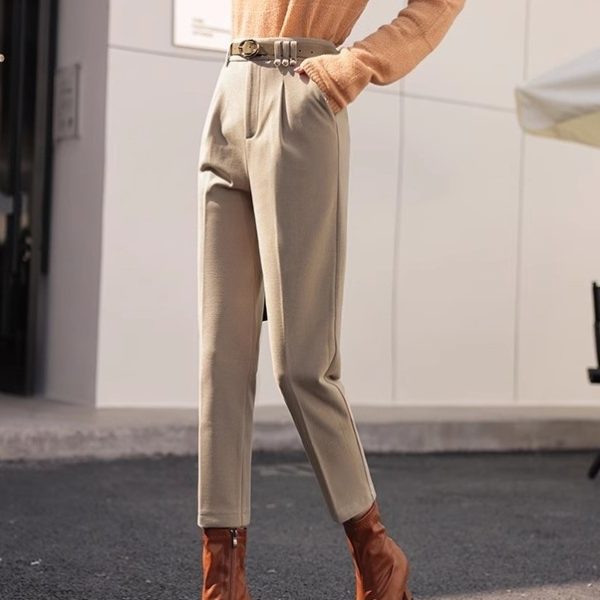 Thickened High Waist Drooping Baggy Pants - Image 6