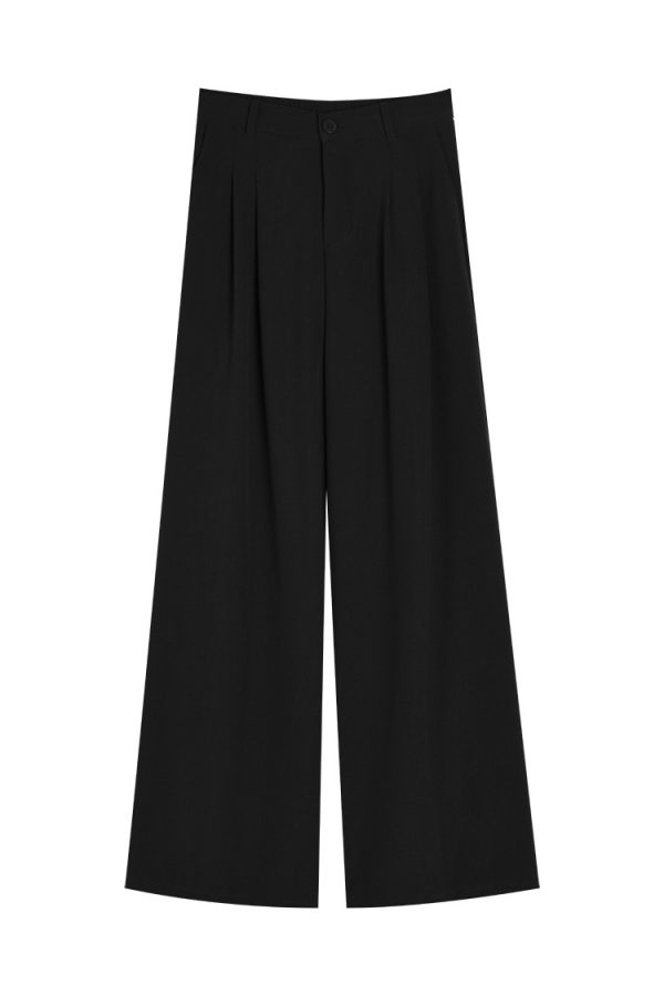 Autumn And Winter New High Waist Drooping Casual Pants - Image 8