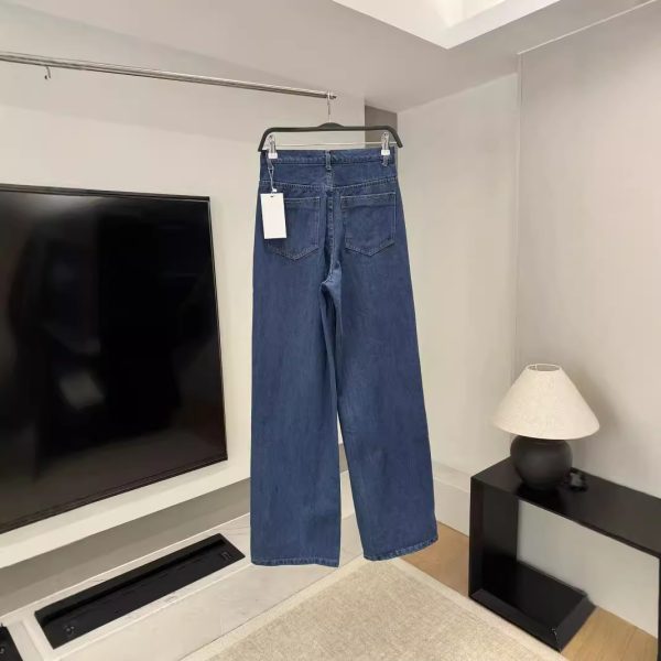 Autumn New Hair Fashion Personality Double Breasted Wide Leg Pants - Image 6