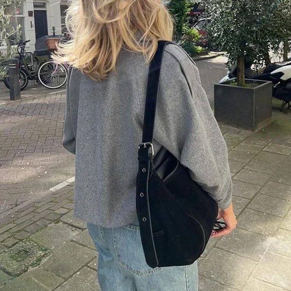 Jacket Coat Woolen Loose Short Chic - Image 4