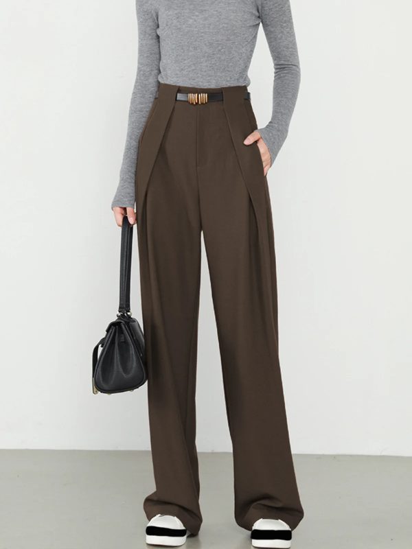 Women's Polyester Idle Style High-grade Suit Pants - Image 8