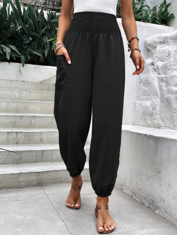 Elasticated High-waisted Wide-legged Niners - Image 3