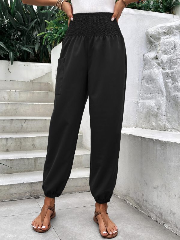 Elasticated High-waisted Wide-legged Niners - Image 4