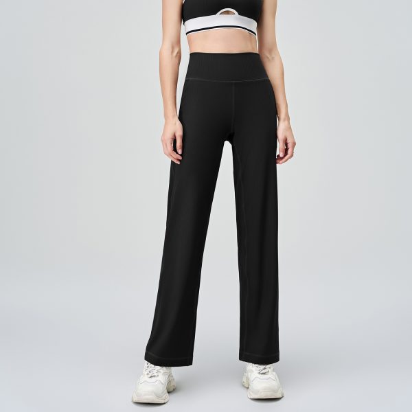 High Waist Yoga Wide Leg Exercise Casual Pants - Image 8