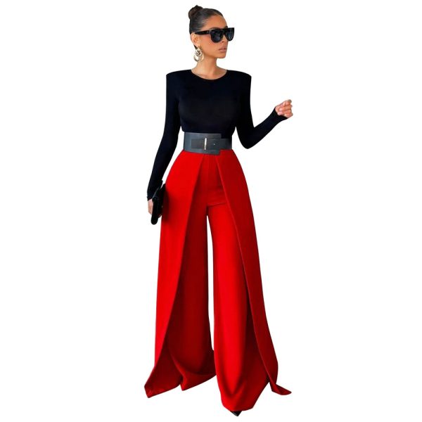 Loose Slimming Wide-leg Pants Solid Color Straight Fashion Casual Pants - Image 6