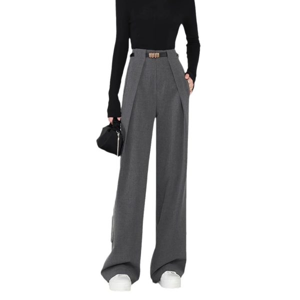 Women's Polyester Idle Style High-grade Suit Pants - Image 5