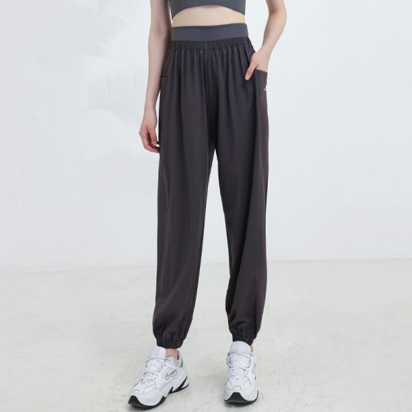 Fashion Loose High Waist Yoga Trousers For Women - Image 4