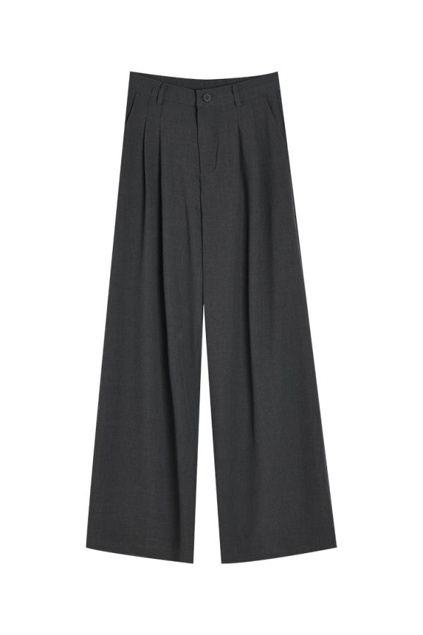 Autumn And Winter New High Waist Drooping Casual Pants - Image 7