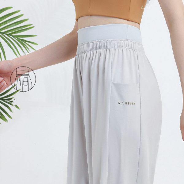 Fashion Loose High Waist Yoga Trousers For Women - Image 5