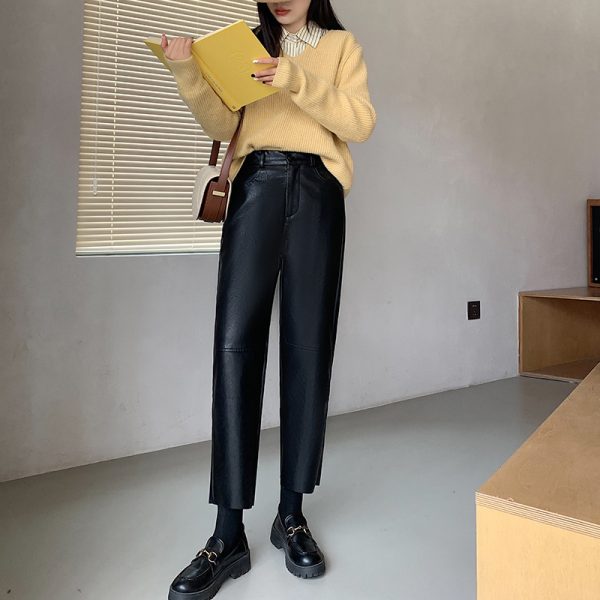 Women's Fashion Casual All-matching Straight Pants - Image 3