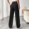 Autumn And Winter High Waist All-matching Wide Leg Leisure Suit Pants For Women - Image 4