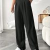 Autumn And Winter High Waist All-matching Wide Leg Leisure Suit Pants For Women - Image 8
