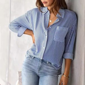 Women's Loose Casual Long Sleeves Shirt