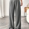Autumn And Winter High Waist All-matching Wide Leg Leisure Suit Pants For Women - Image 7