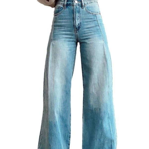 Women's Wide-leg Pants Fashion High Waist Casual Trousers 3D Printing - Image 5