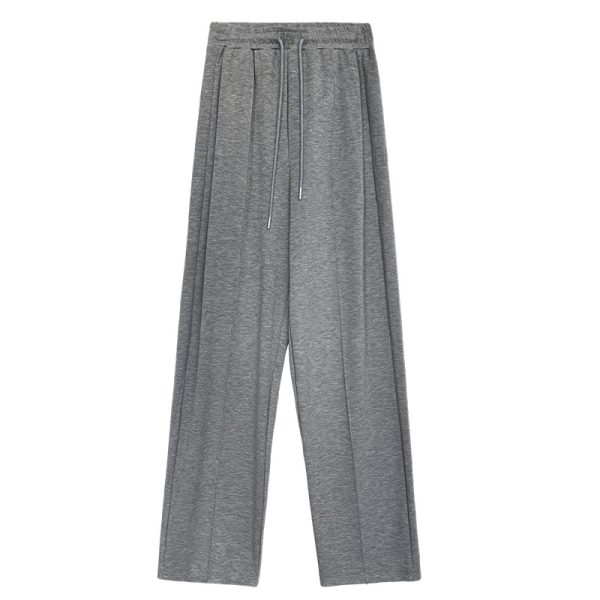 Sports Female Loose Casual Elastic Waist Wide Leg Pants - Image 6
