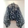 Unique Ruffled Temperament Polka Dot Shirt Women - Image 3