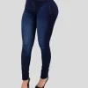 2025 Hot Sale Women's Stretch Jeans Fashion Slim Denim Pencil Pants Casual Skinny Trousers Female Clothing S-2XL Drop Shipping - Image 5