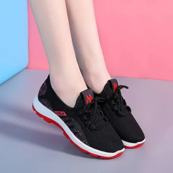 Tennis Shoes Women Platform Sneakers Summer Light Breathable Mesh Sports Shoes Ladies Outdoor Wear-resistant Jogging Trainers - Image 5