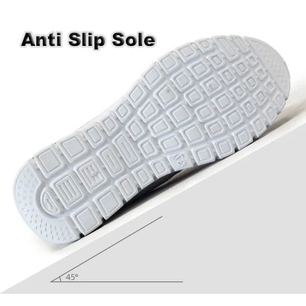 Oulylan Summer Breathable Running Shoe Women Fashion Non-Slip Sneakers Lightweight Lace Up Athletic Shoes Sport Jogging Footwear - Image 4