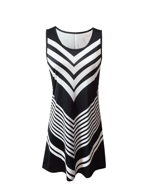 women's fashion Sleeveless Vacation Dress - Image 2