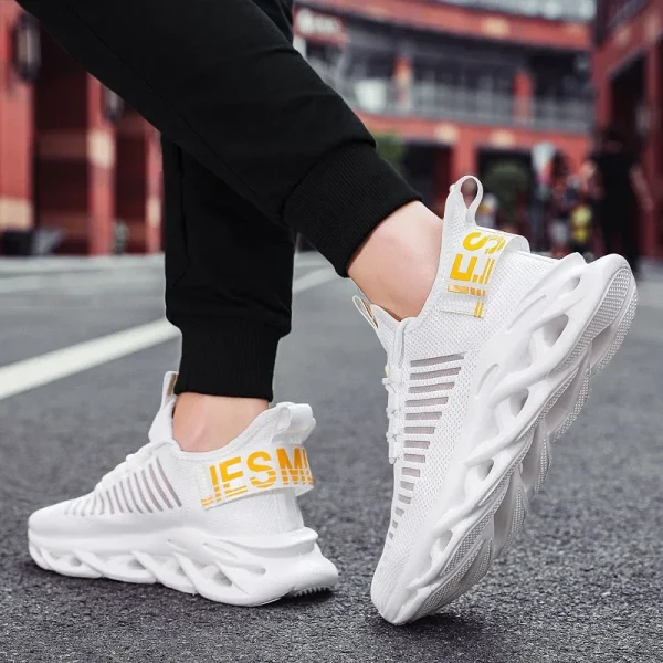 Men Shoes Comfortable Sneakers Womoen Breathable Couple Running Shoes Mesh Tenis Sport Shoes Size 36-46 Waling Sneakers Men - Image 5