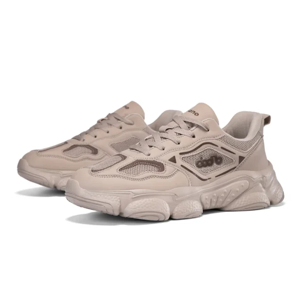Oiaano Woman Sneakers Shoes Casual Men Leather Mesh Running Shoes Wide Toe Minimalist Unisex Casual Barefoot Jogging Walking - Image 2