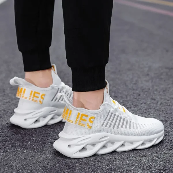 Men Shoes Comfortable Sneakers Womoen Breathable Couple Running Shoes Mesh Tenis Sport Shoes Size 36-46 Waling Sneakers Men - Image 6
