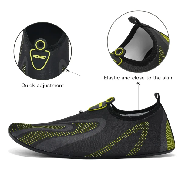 Diving Shoes Women Aqua Shoes Men Beach Swimming Water Sport Socks Barefoot Sneaker Fitness Dance Swim Surfing Snorkeling Shoe - Image 2