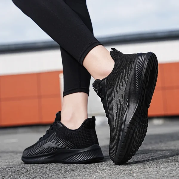 Summer Hot Sale Red Mesh Men Running Sneakers Big Size 47 Light Breathable Women Training Shoes Non-slip Sport Shoes for Man - Image 5