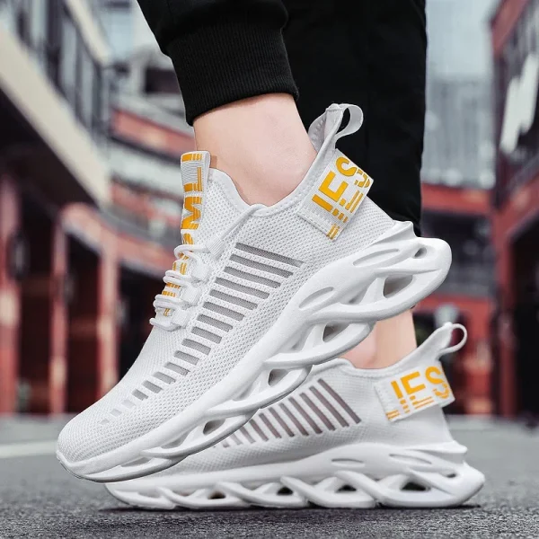 Men Shoes Comfortable Sneakers Womoen Breathable Couple Running Shoes Mesh Tenis Sport Shoes Size 36-46 Waling Sneakers Men - Image 3