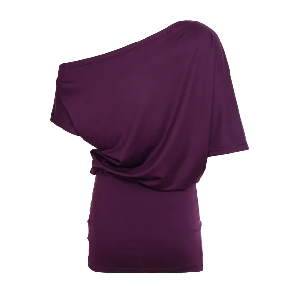 Fashion Solid Batwing Sleeve Women Causal Dresses Chic Design Hotsweet Summer New Shorts Dress - Image 5