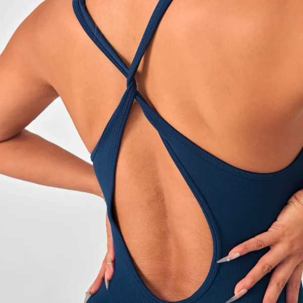 Summer Bodysuit Sportswear Woman Gym Sexy Bodysuit for Fitness Party Shorts Jumpsuits Overalls Women's Yoga Combi-pants Rompers - Image 5