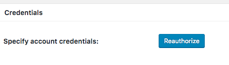 Authorize Cloudflare in W3 plugin