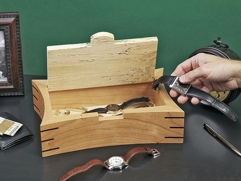 Curvy Keepsake Box Woodworking Plan from WOOD Magazine