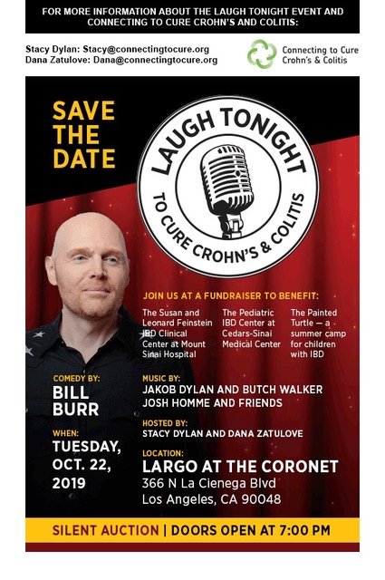 Laugh Tonight To Cure Crohn's & Colitis w/ Bill Burr & More!
