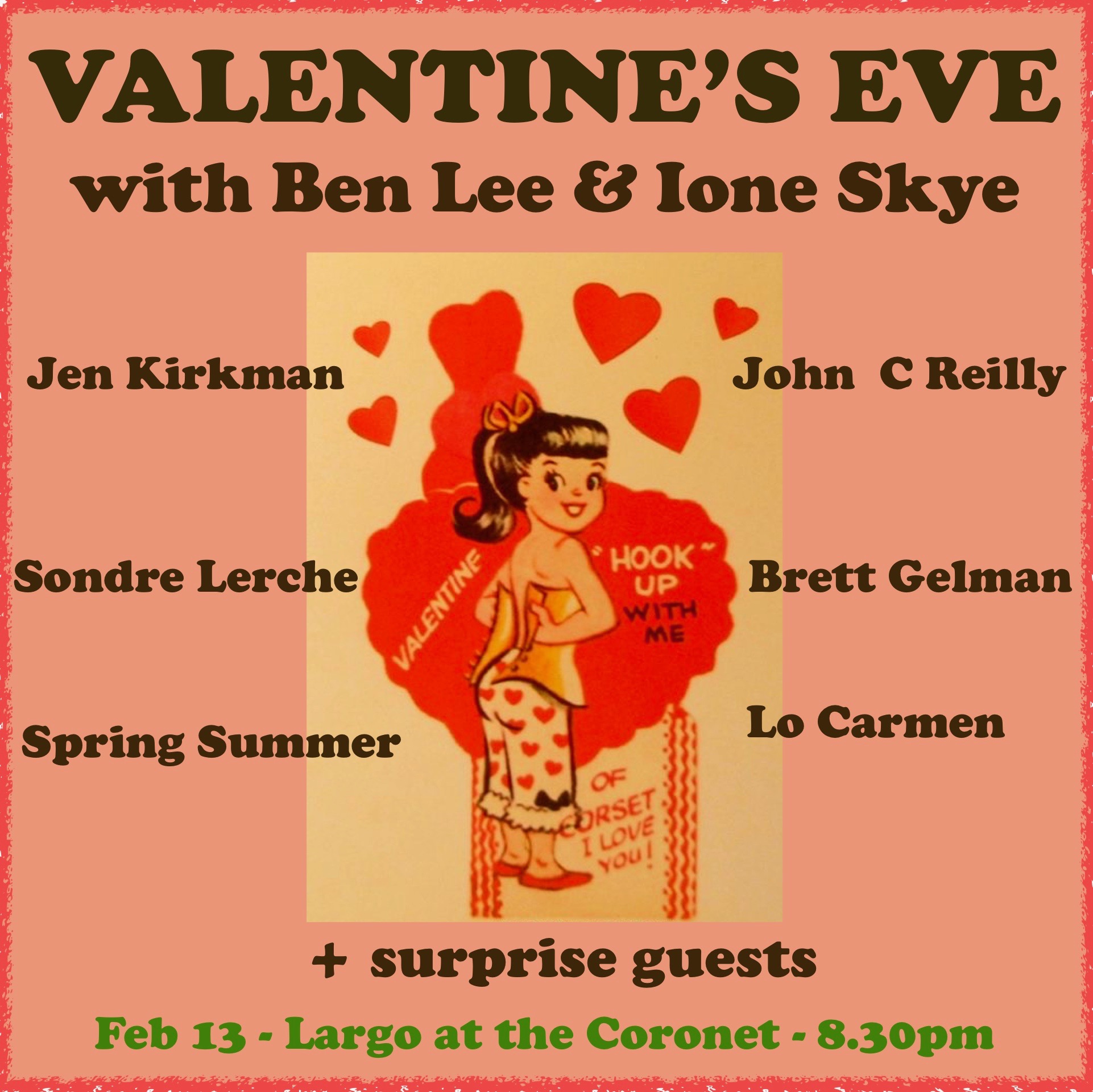 “Valentine’s Eve” with Ben Lee & Ione Skye