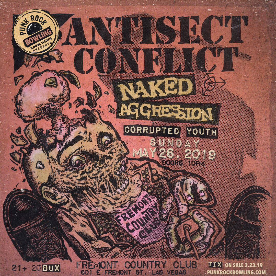 Antisect Conflict Punk Rock Bowling Club 2019 Show -5-26-FCC