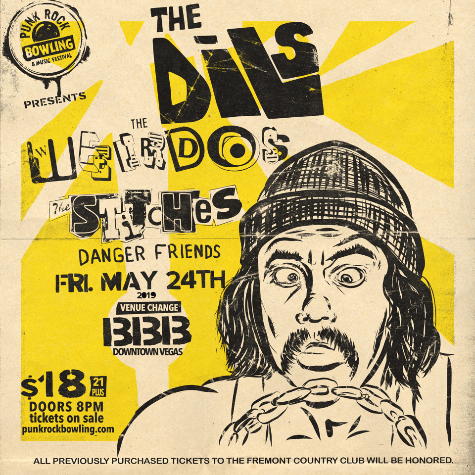 The-dils- Punk Rock Bowling 2019 Club Show Vegas 5-24-bBB