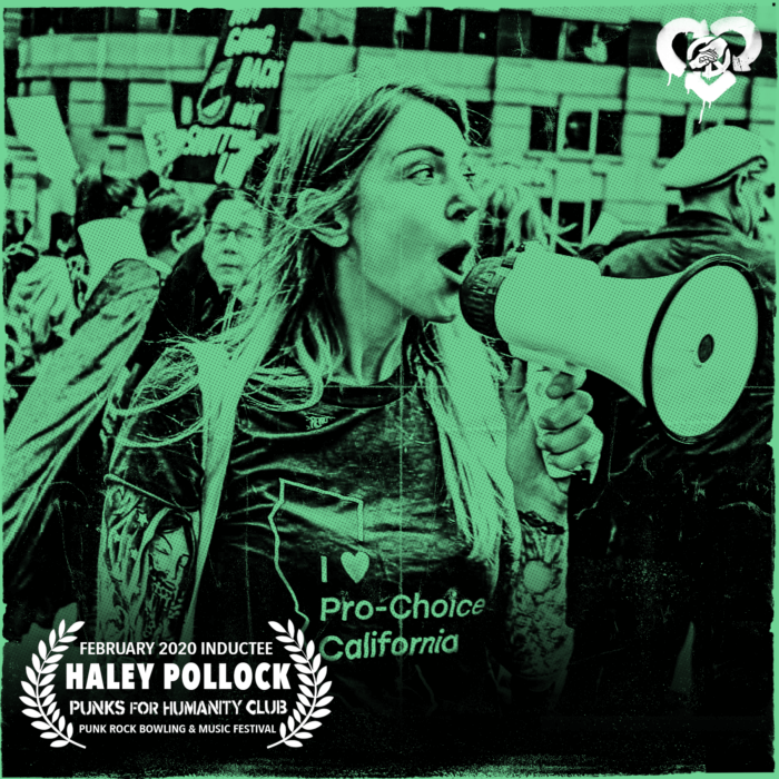 PUNKS FOR HUMANITY FEBRUARY HALEY POLLOCK