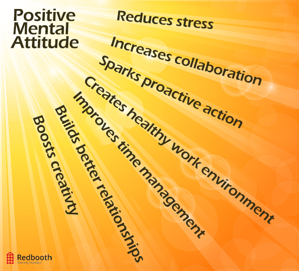 a positive mental attitude A positive mental attitude is the belief that one can increase achievement through optimistic thought processes a positive attitude comes from observational. a positive mental attitude A positive mental attitude is the belief that one can increase achievement through optimistic thought processes a positive attitude comes from observational.