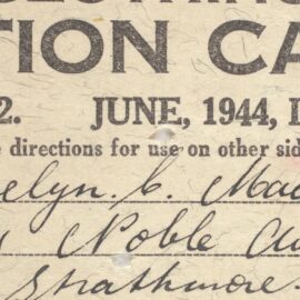 Ration Cards: WW2 Staple Helped Keep Jews Hidden