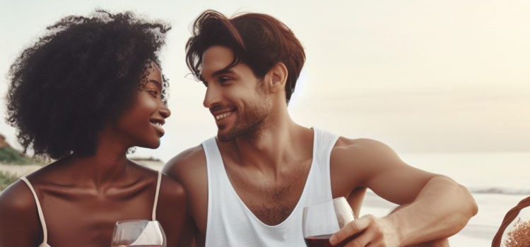 Examples of the Lover Archetype: Fueled by Emotion A couple having a romantic picnic on the beach.