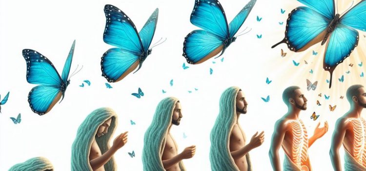 Does Reincarnation Exist? What Believers & Skeptics Say The process of a butterfly being reincarnated into a man.